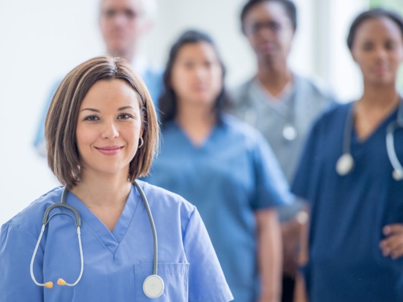 Group of doctors